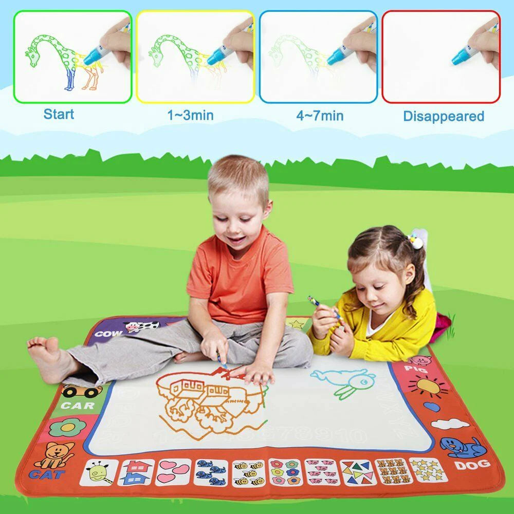 Water Doodle Mat Kids Painting by ToyVista